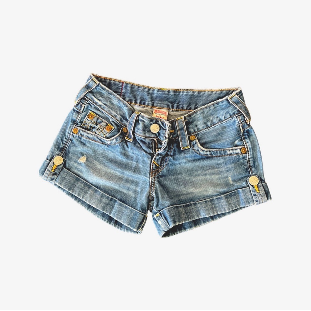 True religion jeans shorts